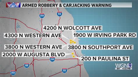 CPD warns of armed robbery, carjacking surge on North, West Side